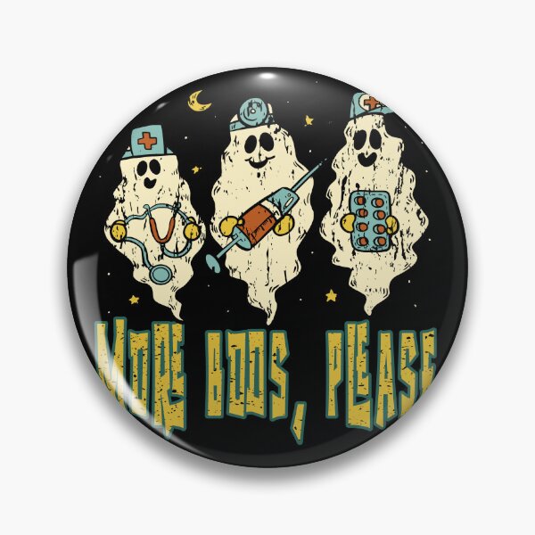 Item preview, More Boos Please Retro Vintage Halloween Ghosts Creepy Halloween designed and sold by Countrysmart.