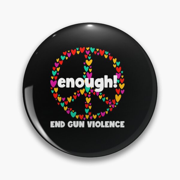 Item preview, WEAR ORANGE PEACE SIGN ENOUGH END GUN VIOLENCE designed and sold by sobriowslen.