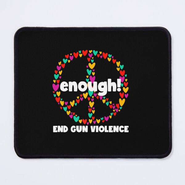 Item preview, WEAR ORANGE PEACE SIGN ENOUGH END GUN VIOLENCE designed and sold by sobriowslen.