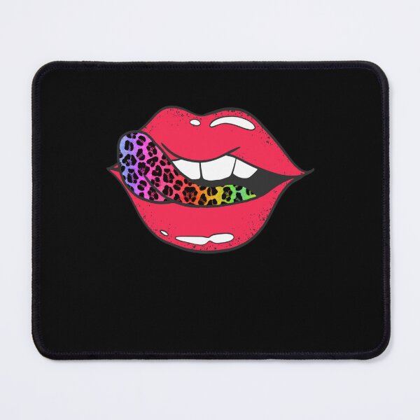 Item preview, Women Men Summer Cute Sexy Lips Face Leopard Tongue Graphic designed and sold by Countrysmart.