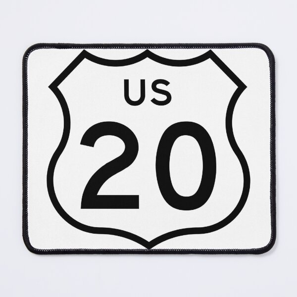 Item preview, US Route 20 1961 Cutout Edition designed and sold by Joeybab3.