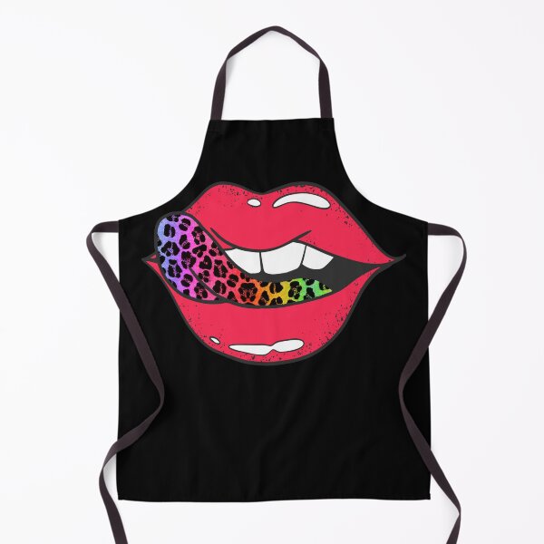 Item preview, Women Men Summer Cute Sexy Lips Face Leopard Tongue Graphic designed and sold by Countrysmart.