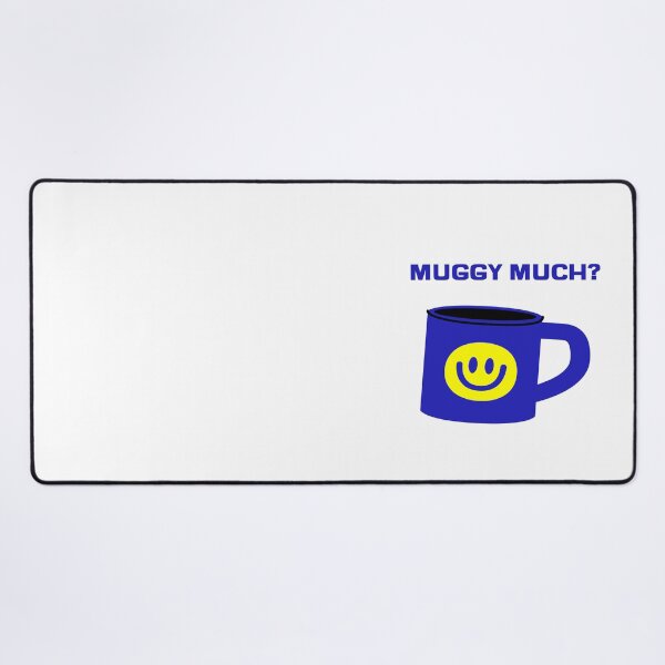 Item preview, Muggy Much? Mug With Smiley Face designed and sold by LMcDs.