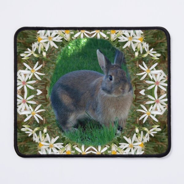 Item preview, Cute Bunny Surrounded by Wildflowers  designed and sold by Amanda1775.