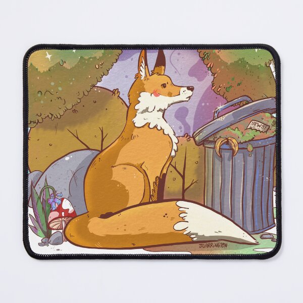 Item preview, Fox - Protector of the Trash designed and sold by Garrington-Illu.