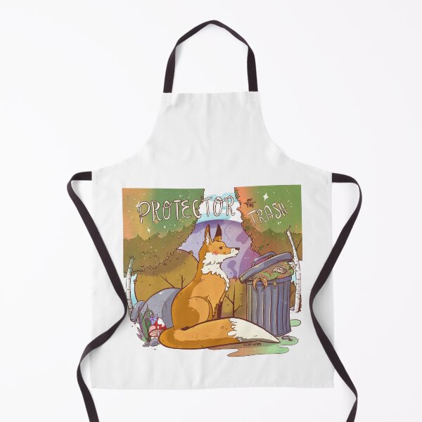 Item preview, Fox - Protector of the Trash designed and sold by Garrington-Illu.
