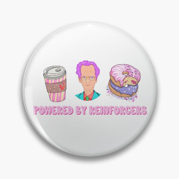 Item preview, Powered by Reinforcers, Applied Behavior Analysis Sticker designed and sold by VisionaryABA.
