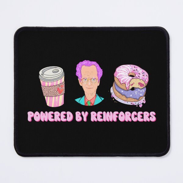 Item preview, Powered by Reinforcers, Applied Behavior Analysis Sticker designed and sold by VisionaryABA.