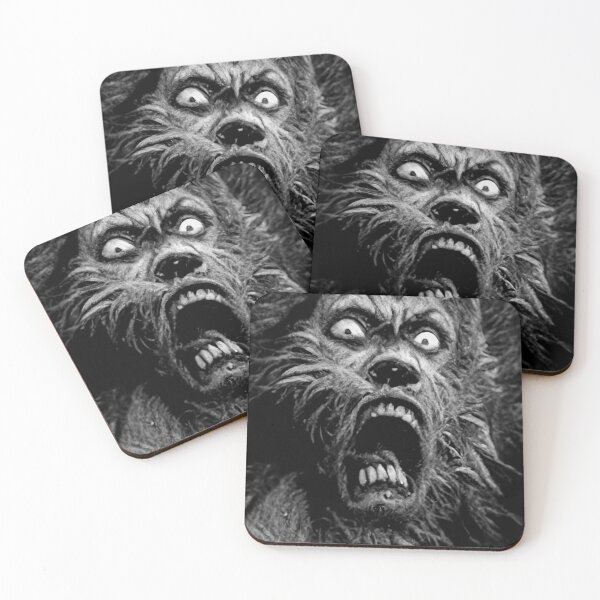 Item preview,  Frightening hairy werewolf designed and sold by inVinnieVeritas.