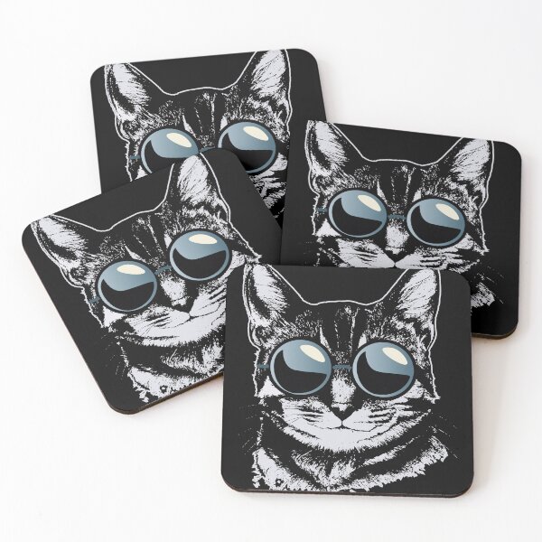 Item preview, Cool cat with sunglasses designed and sold by Onlydesignplus.