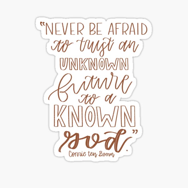 Item preview, Corrie Ten Boom quote designed and sold by heidikendrick.