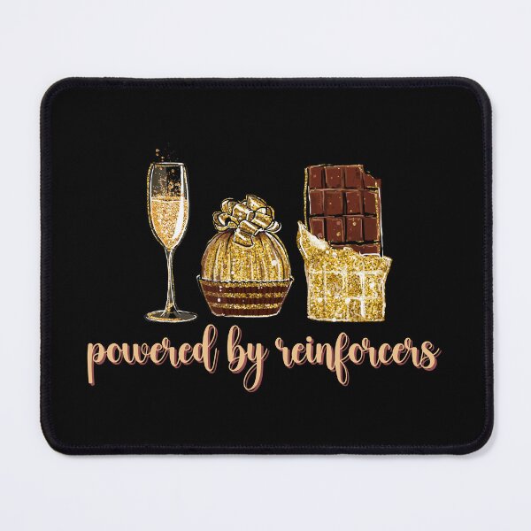 Item preview, Powered by Reinforcers, Applied Behavior Analysis Sticker designed and sold by VisionaryABA.