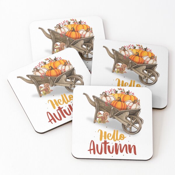 Item preview, Pumpkin, Halloween, Autumn Colors, October Colors, September Colors, Squirrel designed and sold by WORLD-SOFIA.
