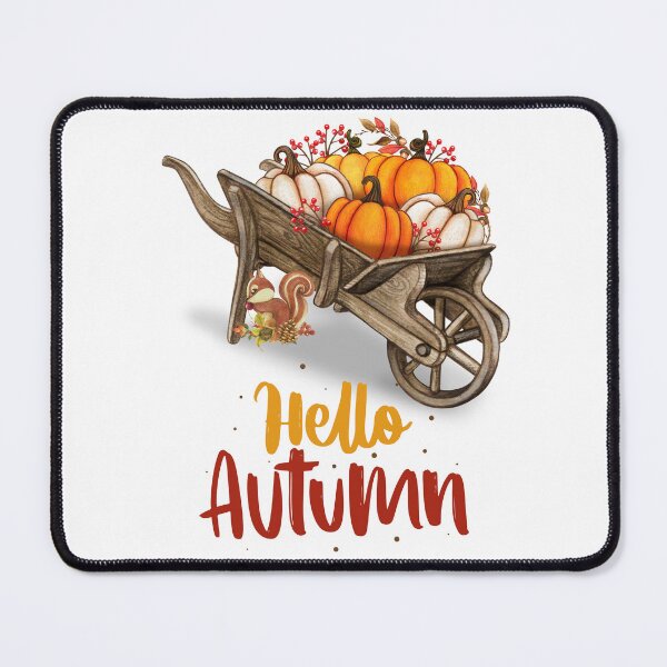 Item preview, Pumpkin, Halloween, Autumn Colors, October Colors, September Colors, Squirrel designed and sold by WORLD-SOFIA.