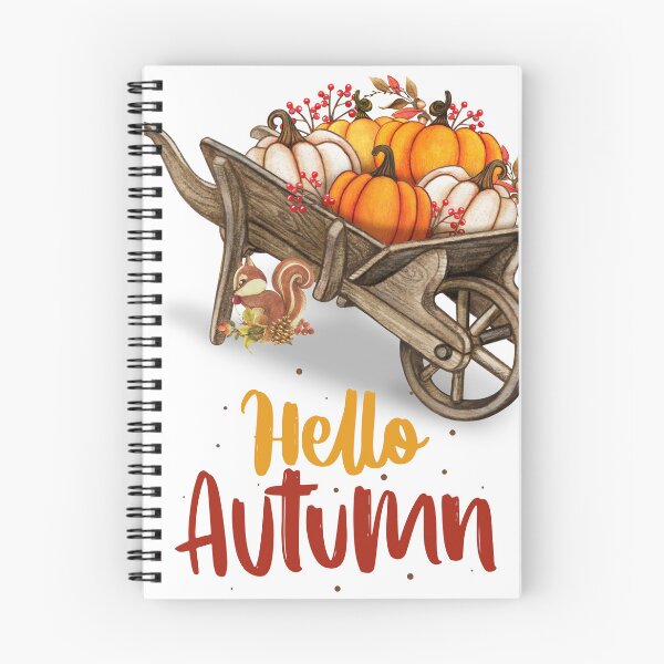 Item preview, Pumpkin, Halloween, Autumn Colors, October Colors, September Colors, Squirrel designed and sold by WORLD-SOFIA.