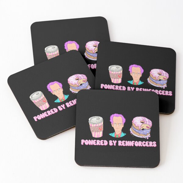 Item preview, Powered by Reinforcers, Applied Behavior Analysis Sticker designed and sold by VisionaryABA.