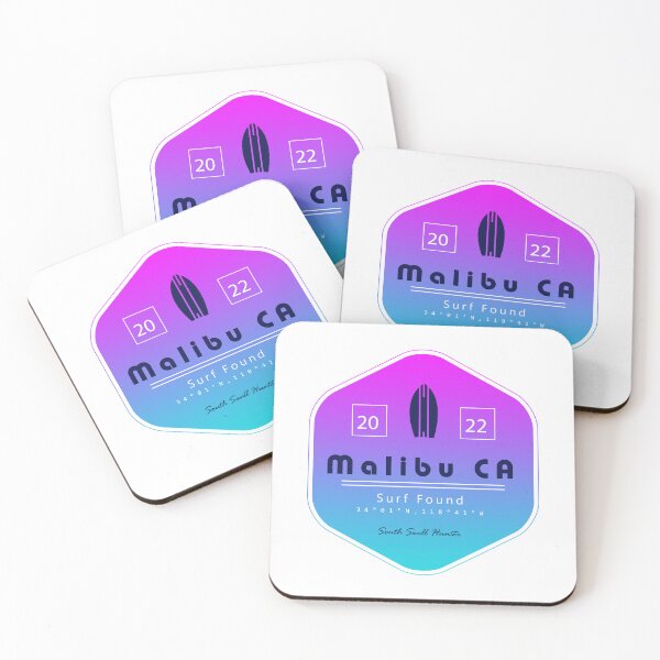 Item preview, Malibu Surf Sticker designed and sold by tidalstock.