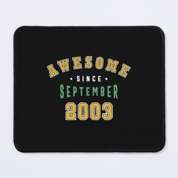 Item preview, 19th Birthday Awesome Since September 2003 - 19 Year Old designed and sold by cidolopez.