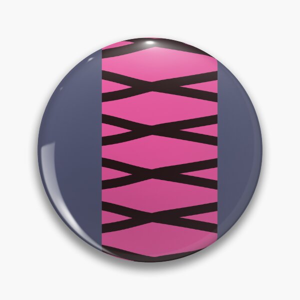 Item preview, Pink Black Gray Criss-Cross Geometric Graphic Design Pattern designed and sold by delohill.
