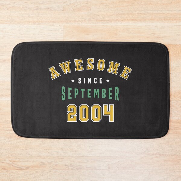 Item preview, 18th Birthday Awesome Since September 2004 - 18 Year Old designed and sold by cidolopez.