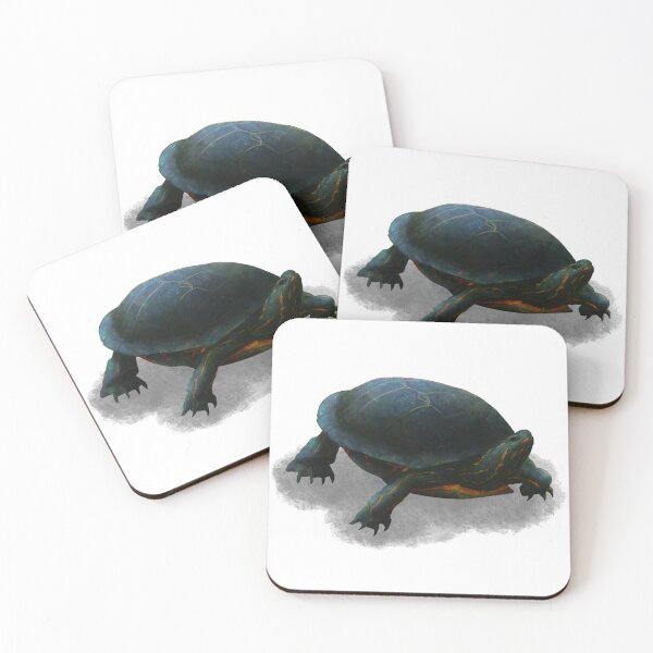 Item preview, Painted Turtle designed and sold by mj-illustrates.