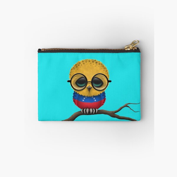 Item preview, Nerdy Venezuelan Baby Owl on a Branch designed and sold by JeffBartels.