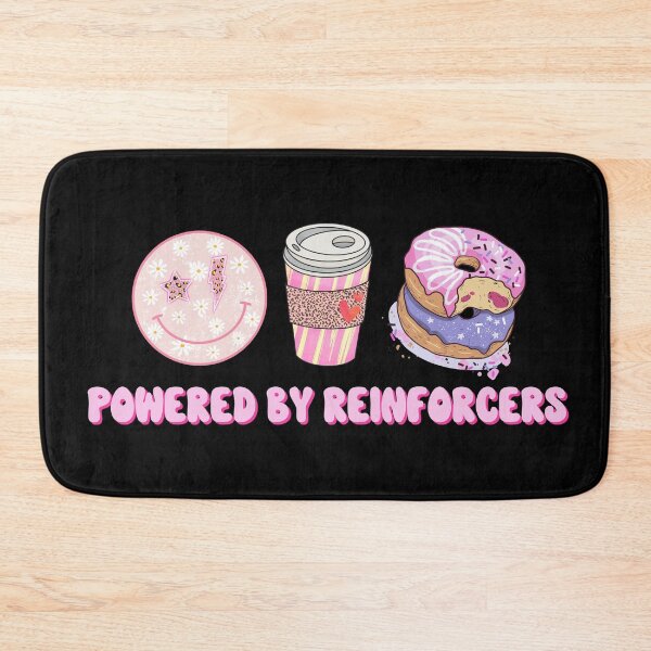 Item preview, Powered by Reinforcers, Applied Behavior Analysis Funny Sticker designed and sold by VisionaryABA.
