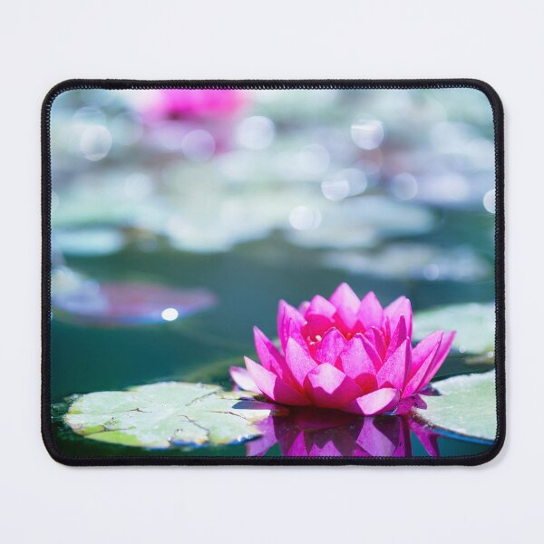Item preview, Calming Lily Pads and Bokeh designed and sold by CyaniRose.