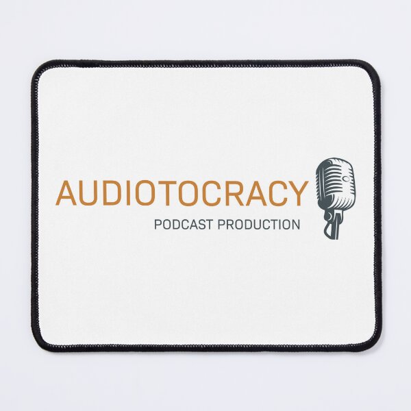 Item preview, Audiotocracy logo color horizontal designed and sold by Audiotocracy.
