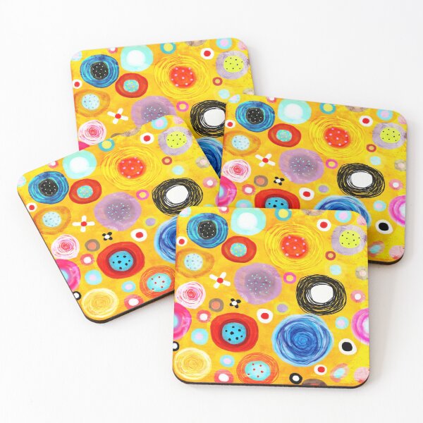 Item preview, Yellow and Orange Circles Still-life Delicious Art designed and sold by rupydetequila.