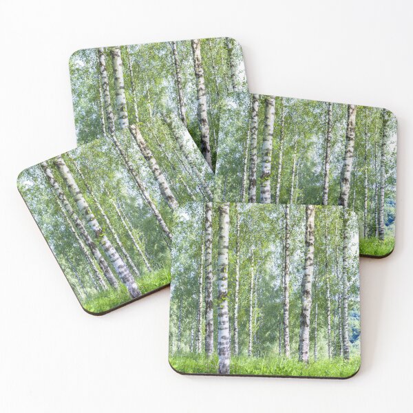 Item preview, Shimmering Silver Birch Trees designed and sold by CyaniRose.