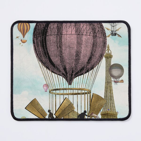 Item preview, París en globo aerostático I designed and sold by Glimmersmith.