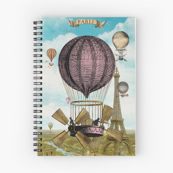 Item preview, Paris By Hot Air Balloon I designed and sold by Glimmersmith.