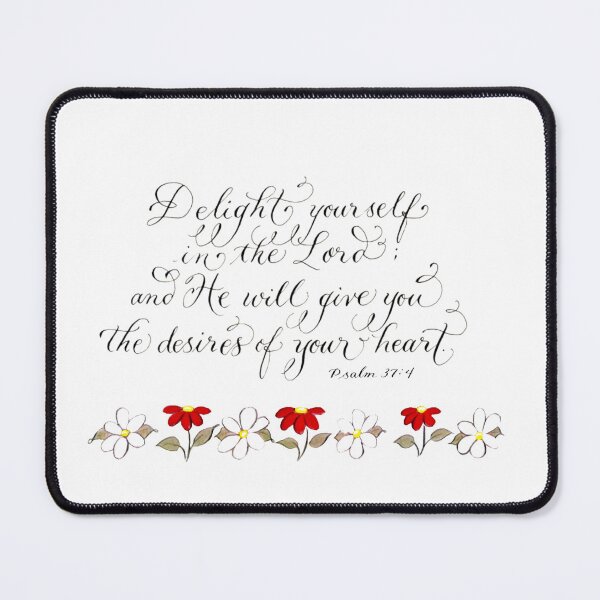 Item preview, Delight in the Lord handwritten inspiration verse designed and sold by Melissa Renee.