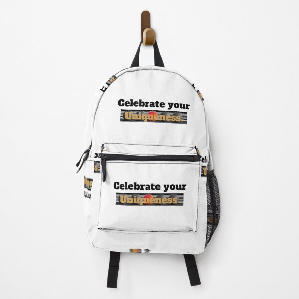 Item preview, Celebrate Your Uniqueness. - black writing designed and sold by TheMajesTee.