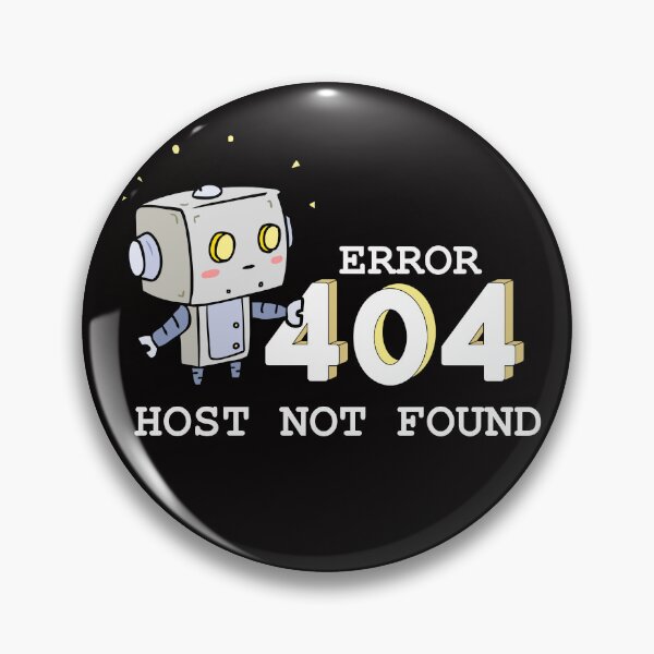 Item preview, Error 404 host not found   designed and sold by Partielles.