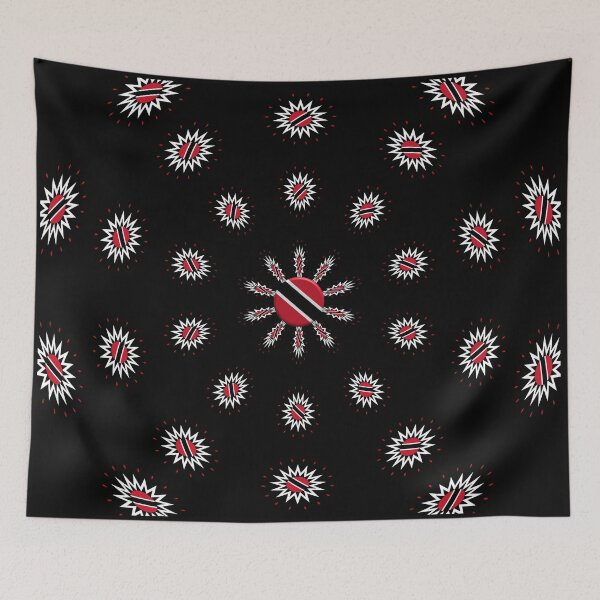 Item preview, TRINIDAD AND TOBAGO FLAG STARS PATTERN. designed and sold by Ralek.