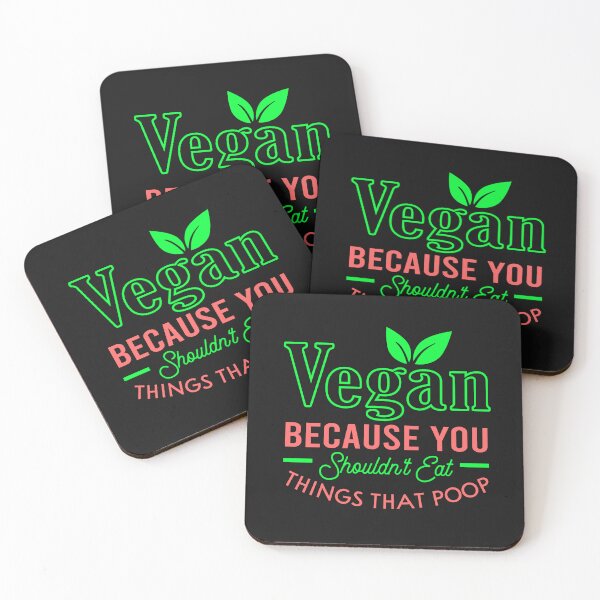 Item preview, Vegan Because You Should not Eat Things that Poop designed and sold by WigOutlet.
