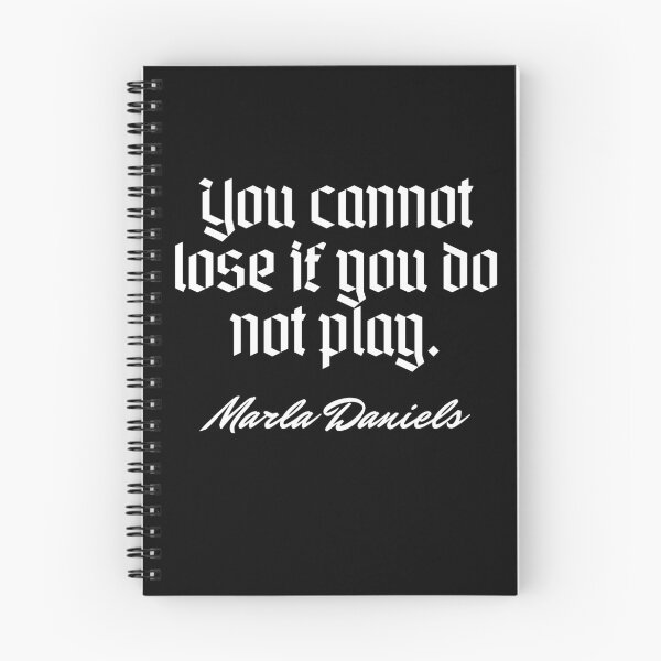 Item preview, You cannot lose if you do not play. - Marla Daniels designed and sold by Cursed-rabbit.