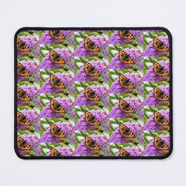 Item preview, Small Tortoiseshell Butterfly on Purple Buddleia designed and sold by wumplekin.