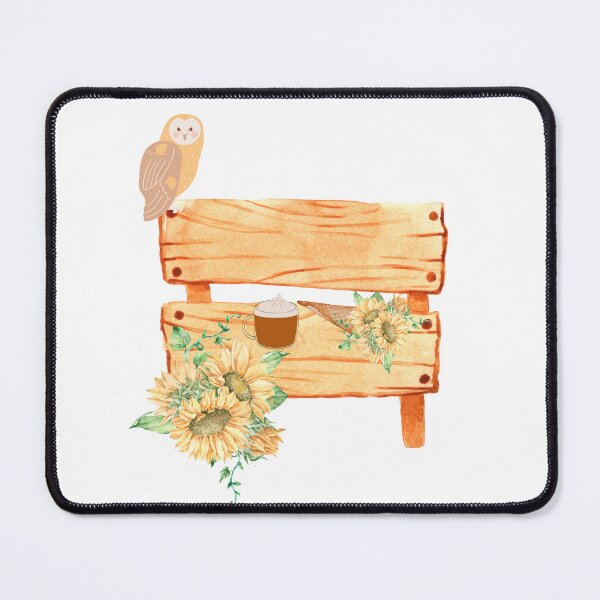 Item preview, Pumpkin, Halloween, Autumn Colors, October Colors, September Colors, Sunflower, Bench, Tree, Owl designed and sold by WORLD-SOFIA.