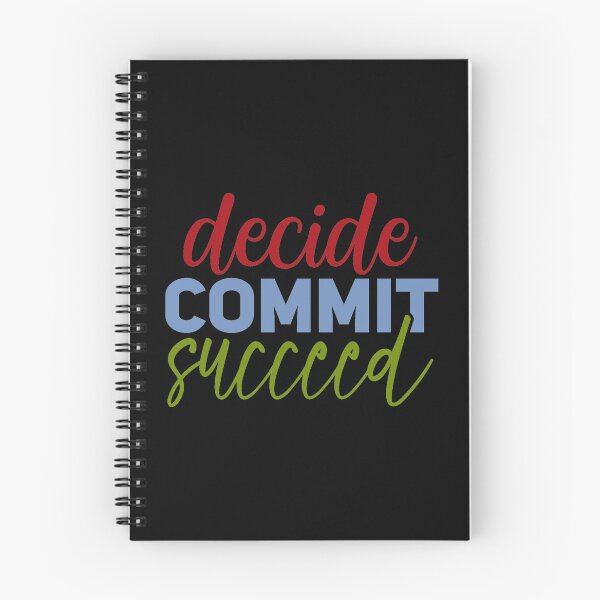 Item preview, Decide Commit Succeed designed and sold by Gevover.