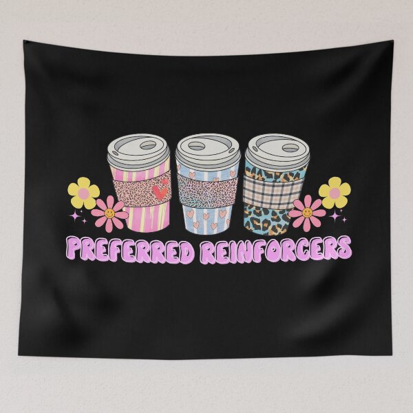 Item preview, Preferred Reinforcers, Coffee Preferred Reinforcer Applied Behavior Analysis Funny Sticker designed and sold by VisionaryABA.