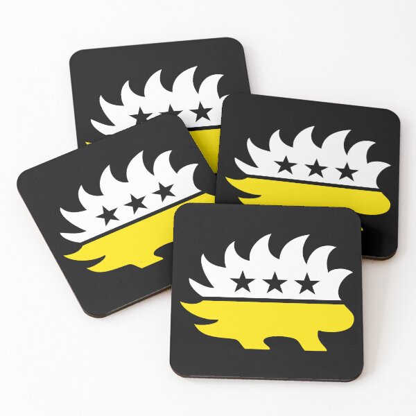 Item preview, Libertarian Ancap White Porcupine designed and sold by v3services.