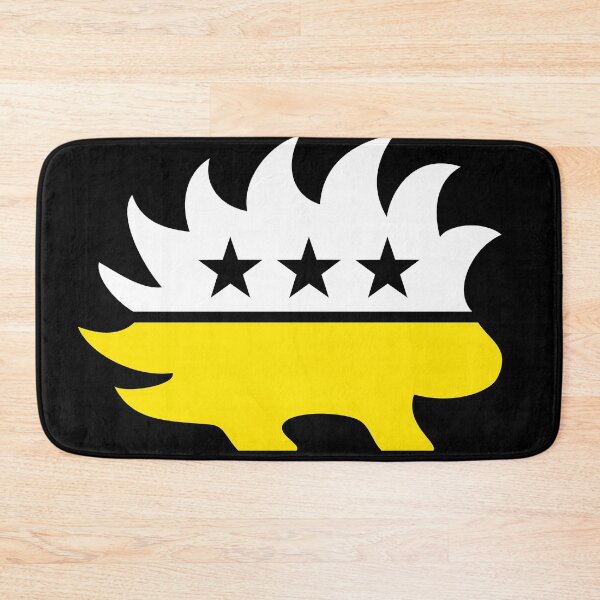 Item preview, Libertarian Ancap White Porcupine designed and sold by v3services.