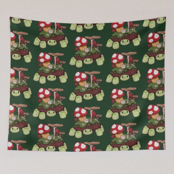 Item preview, Mushroom Turtle designed and sold by UpWiththeStars.