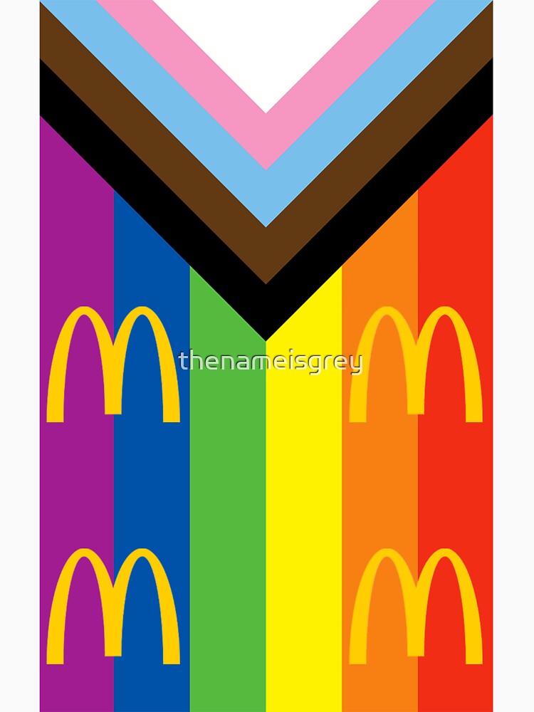Discover McDonald's Pride Flag Classic T-Shirt