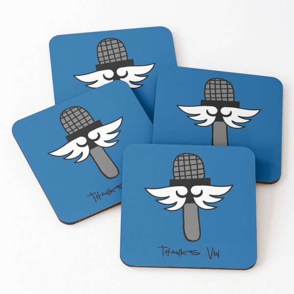Item preview, Rip Vin Scully - Microphone Wings designed and sold by adri-7m.