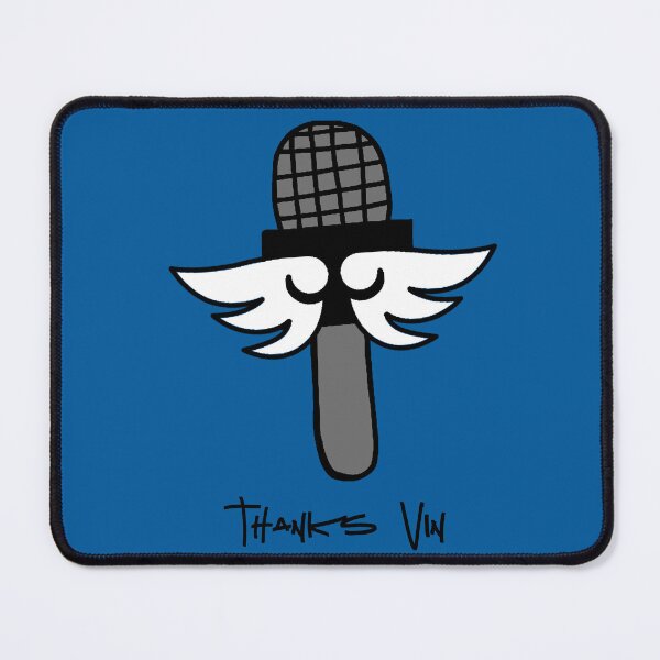 Item preview, Rip Vin Scully - Microphone Wings designed and sold by adri-7m.