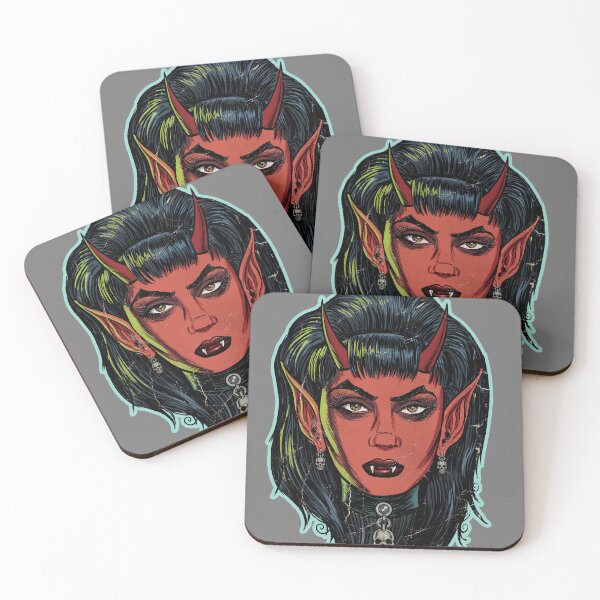 Item preview, Succubus Demon Frankenhorrors Vintage monster movie graphic designed and sold by frankforteart.